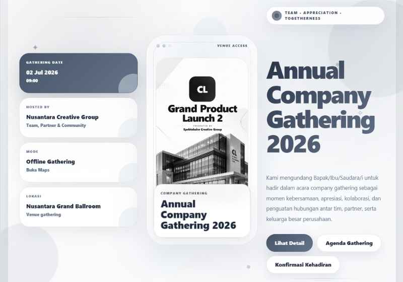 Preview Company Gathering
