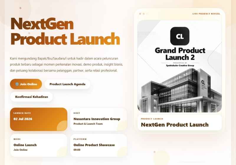 Preview Product Launch
