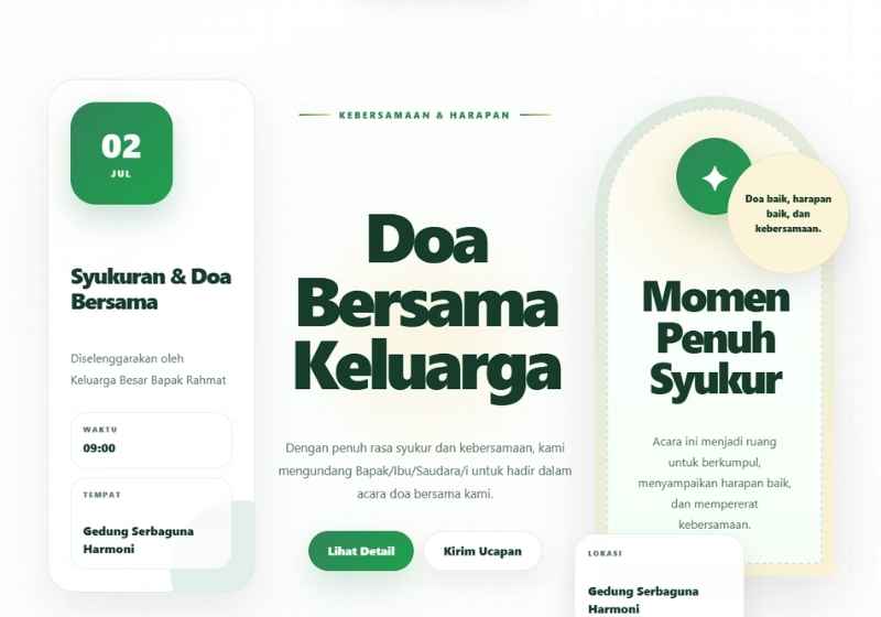 Preview Doa Bersama