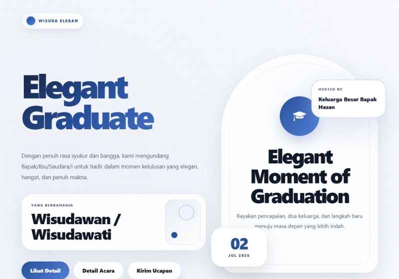 Preview Elegant Graduate