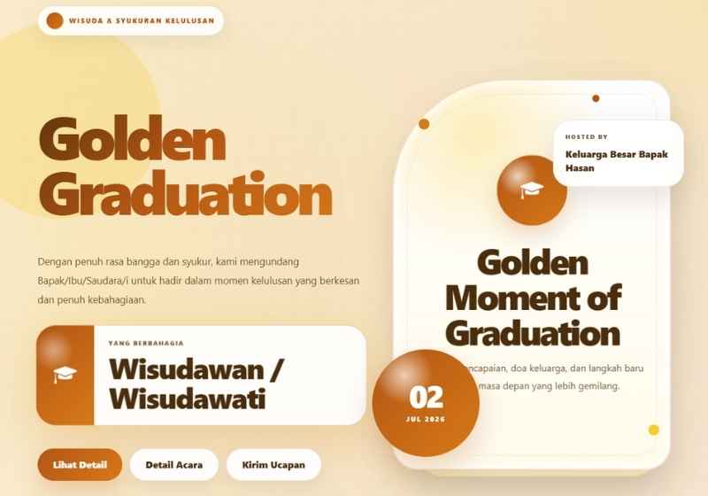 Preview Golden Graduation