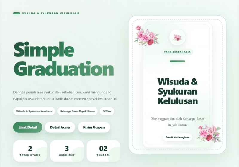 Preview Simple Graduation